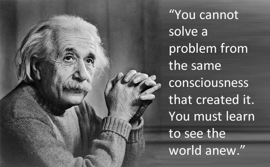 Einstein Solving Problems